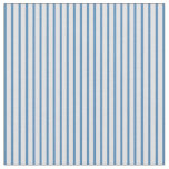 [ Thumbnail: Blue and Lavender Colored Pattern of Stripes Fabric ]
