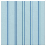 [ Thumbnail: Blue and Light Blue Lined Pattern Fabric ]