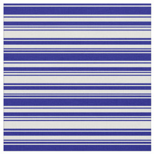 Blue and Light Cyan Pattern of Stripes Fabric