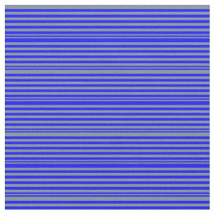 Blue and Light Slate Gray Pattern Fabric
