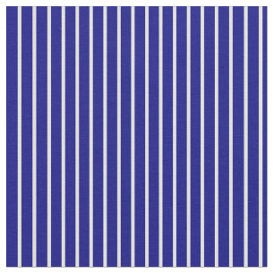 Blue and Light Yellow Colored Pattern Fabric