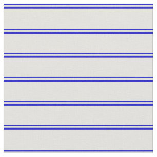 Blue and Light Yellow Stripes/Lines Pattern Fabric