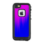 [ Thumbnail: Blue and Magenta Streaks Pattern Case ]