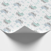 Cute It's a Boy Baby Shower Wrapping Paper