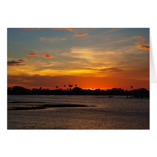 Blue and orange crystal sky cards (Front Horizontal)