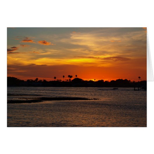 Blue and orange crystal sky cards (Front Horizontal)