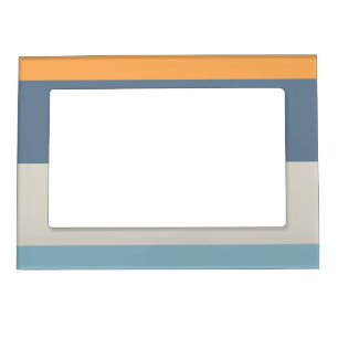 Blue and Orange Magnetic Frame