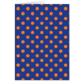 Blue and Orange Polka Dots (Front)