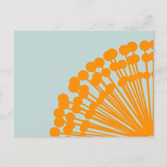 Blue and Orange Postcard (Front)