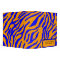 Blue And Orange Zebra Keepsake Album Binder