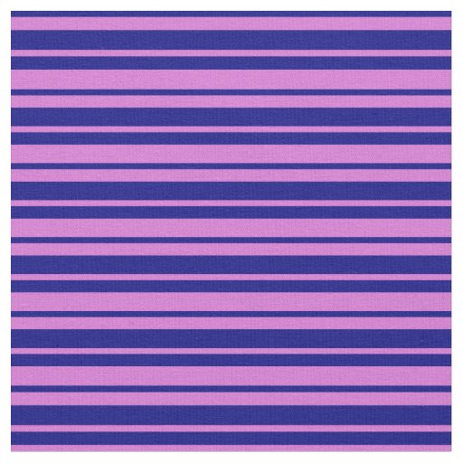 Blue and Orchid Striped/Lined Pattern Fabric