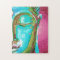 Blue and Pink Buddha Face Mosaic