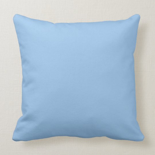 Blue and Pink Colors Throw Pillow