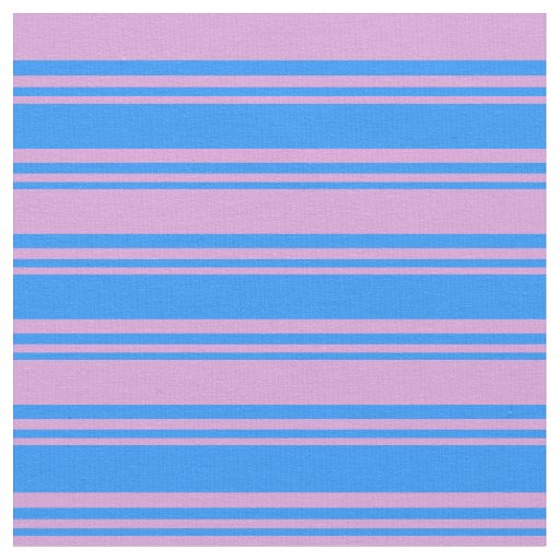 Blue and Plum Pattern Fabric