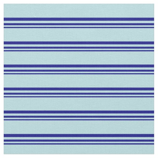 Blue and Powder Blue Pattern of Stripes Fabric