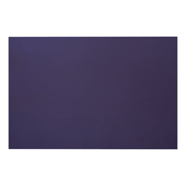 Blue and purple abstract shapes blend together in  wood wall art (Front)