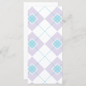 Blue and Purple Argyle (Front/Back)