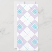 Blue and Purple Argyle (Front)