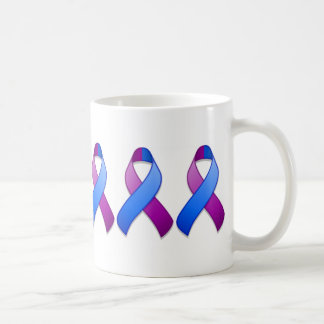 Blue and Purple Awareness Ribbon Mug
