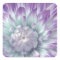 Blue and Purple Dahlia - Wedding Envelope Seal