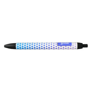 blue and purple Dotted striped pattern Pen