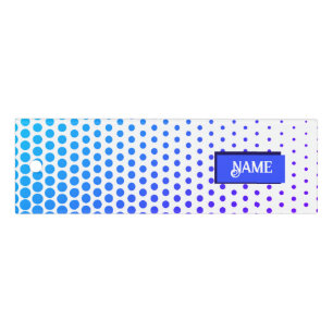 blue and purple Dotted striped pattern Ruler