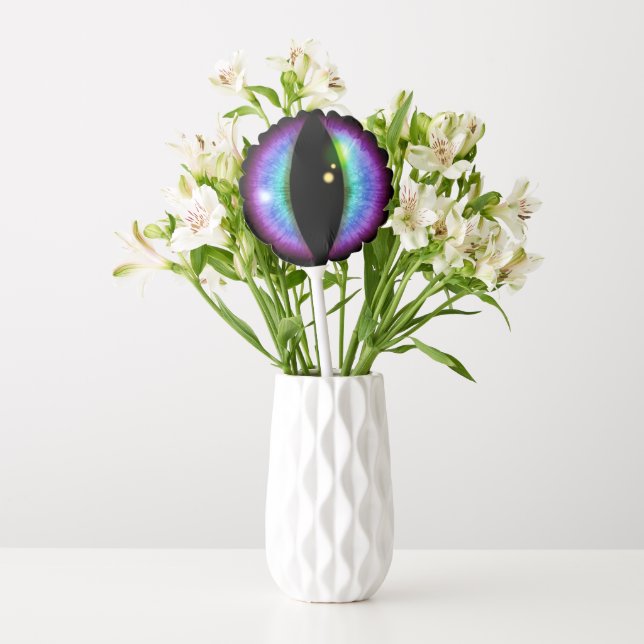 Blue and Purple Dragons Eye Balloon (Vase)