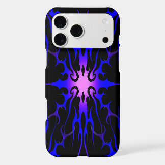 Blue and Purple Hot Rod Flames iPhone 17 Pro Max Case