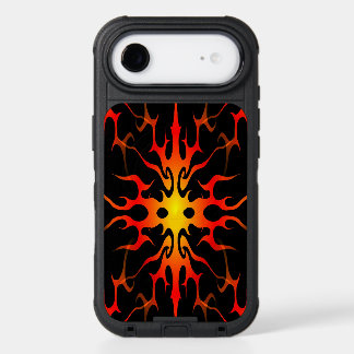 Blue and Purple Hot Rod Flames iPhone 17 Air Case
