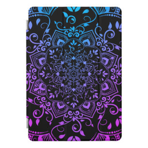 Blue and Purple Mandala iPad Pro Cover