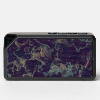 Blue and purple marble bluetooth speaker