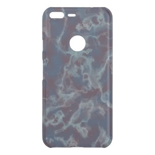 blue and purple marble uncommon google pixel XL case