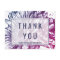 Blue and Purple Ombre Sunflowers Thank You