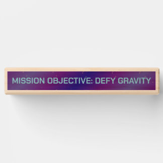 Blue and Purple Outer Space Mission Party Game Topple Tower