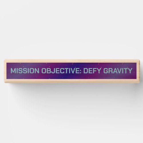 Blue and Purple Outer Space Mission Party Game Topple Tower