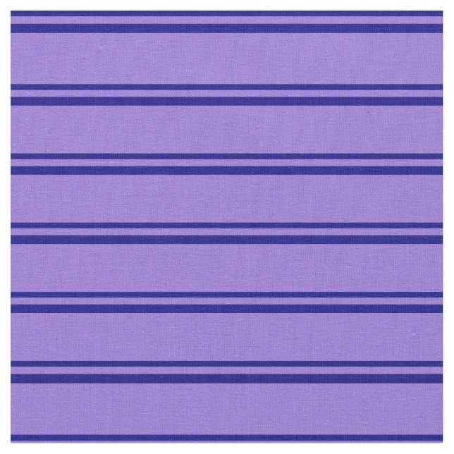 Blue and Purple Pattern Fabric (Close Up)