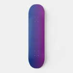 Blue And Purple Skateboard Deck at Zazzle