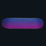 Blue And Purple Skateboard Deck<br><div class="desc">Blue And Purple Skate Board Deck</div>