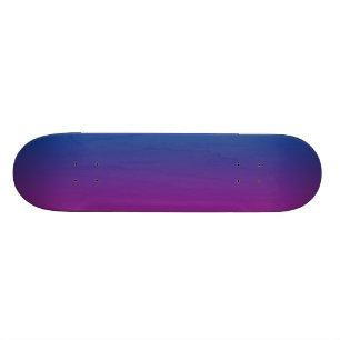 Blue And Purple Skateboard Deck
