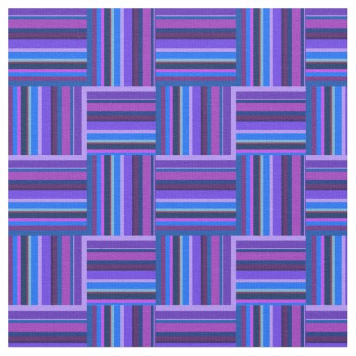 Blue and purple stripes weave pattern fabric