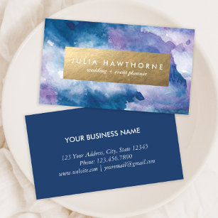 Luxury Business Cards - Metallic Foil — LETTERING BY GRG