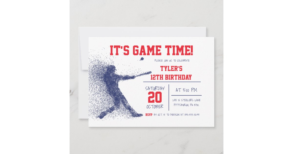 Editable Pittsburgh Steelers Birthday Ticket Invites