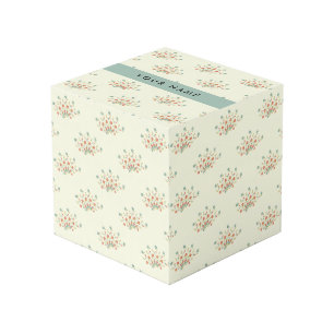 Blue and Red Flowers, Blue, Your Name Cube