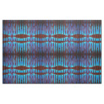 Blue and red organ pipes fabric