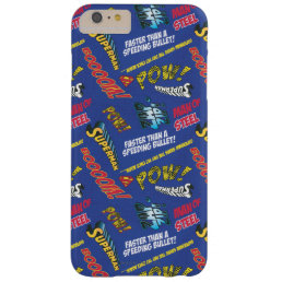 Blue and Red Pow! Barely There iPhone 6 Plus Case