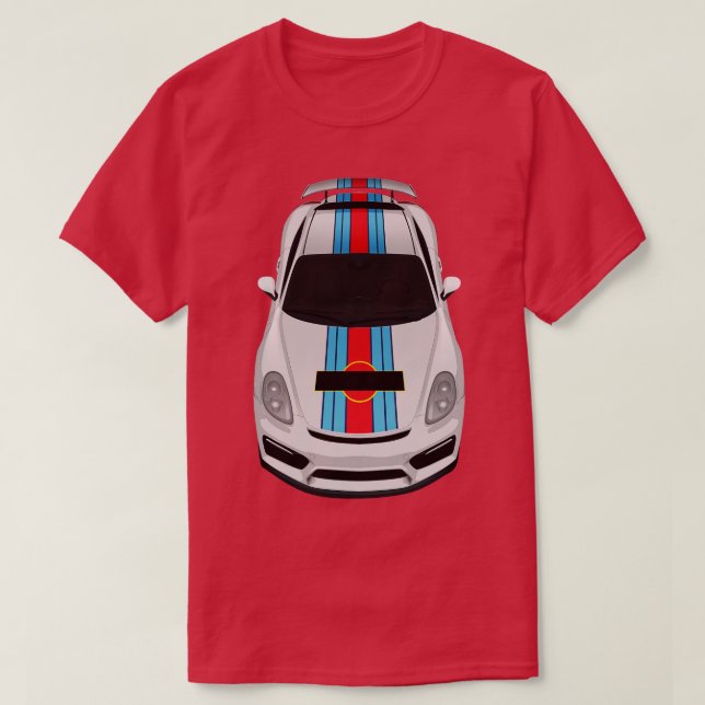 Blue and red stripes  T-Shirt (Design Front)