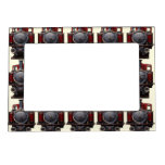 Blue And Red Train Magnetic Photo Frame at Zazzle