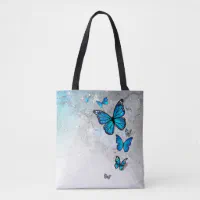 Butterfly Tote Bag - Butterfly Chart - Canvas Tote Bags for Women -  Bridesmaid Gifts - Butterfly Gift - Bridesmaid Tote Bag