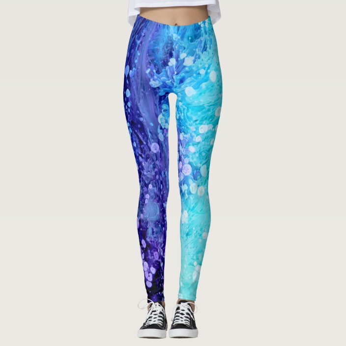 turquoise yoga pants