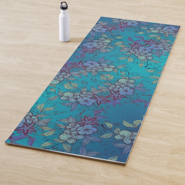 turquoise yoga mat